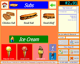 Premium POS Module Screen Sample