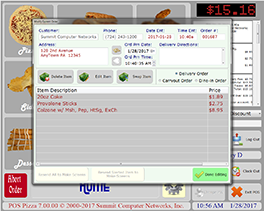 Premium POS Module Screen Sample