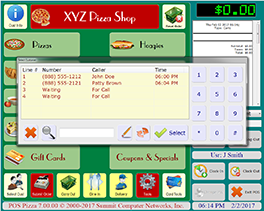 Premium POS Module Screen Sample