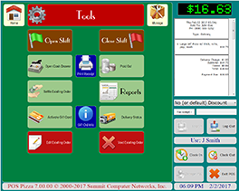 Premium POS Module Screen Sample